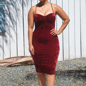 Fuego Crimson Dress