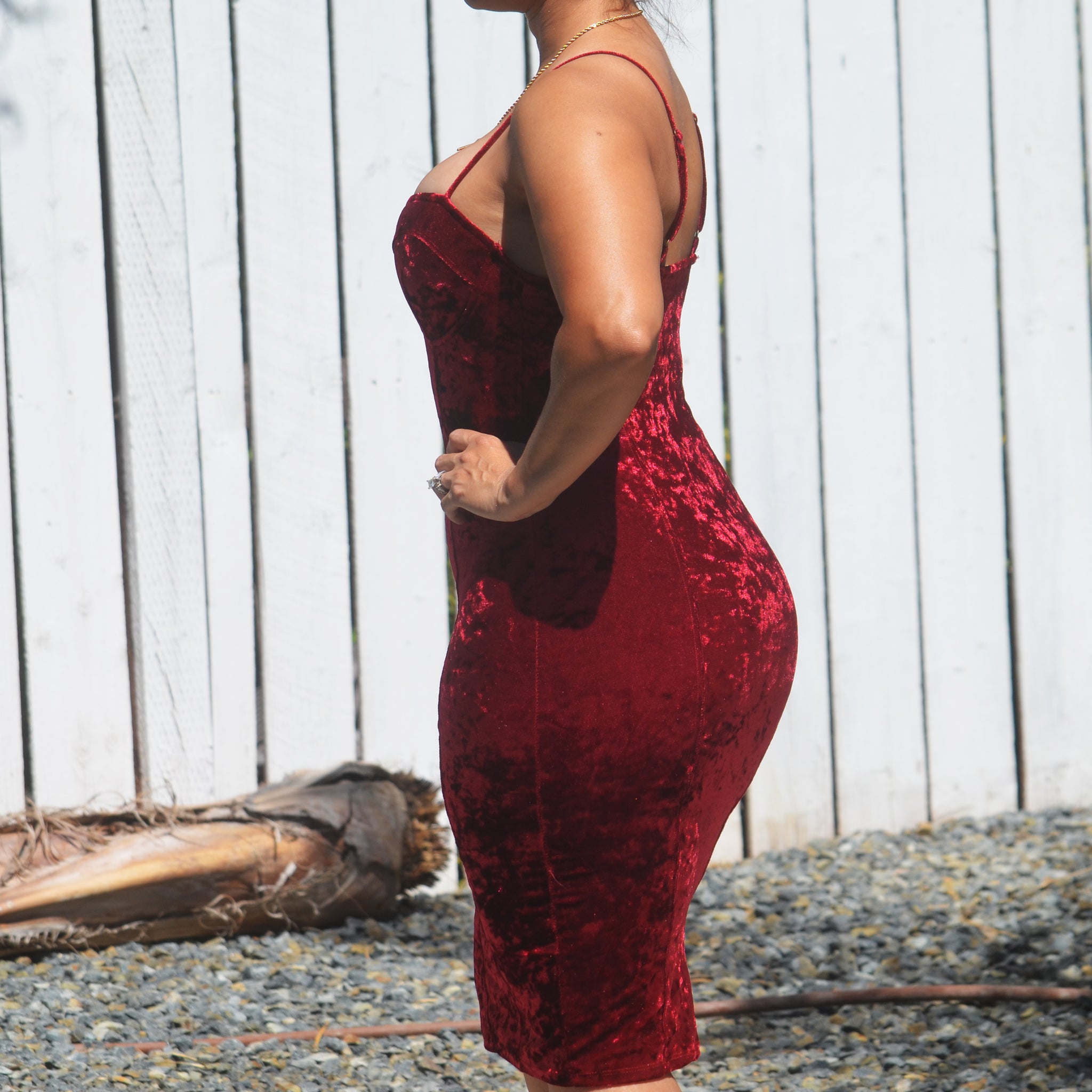 Fuego Crimson Dress